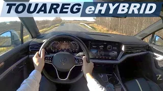 2021 VW Touareg eHybrid POV Drive (Binauaral Audio)