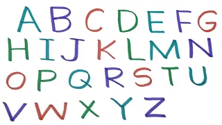 LEARN ALPHABETS A-Z (UPPER-CASE LETTERS).EASY AND SIMPLE LEARNING FOR KIDS.