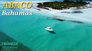 Solo and Single Engine boat trip to Abaco Bahamas Spooner Double Breasted Island ,Crooked Pilothouse