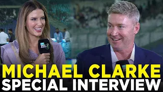 PSL 9 | Michael Clarke Special Interview | Karachi Kings vs Lahore Qalandars | Match 26 | M2A1A