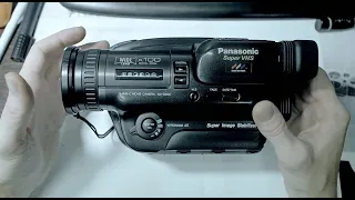РЕТРООБЗОР S-VHS видеокамера Panasonic NV S 990EN