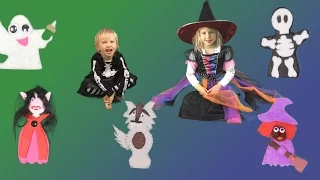 Finger Family Halloween Song | Fun Halloween Song for Kids | Little Blue Globe Band