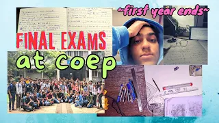 coep final examss! | end sem exams | coep