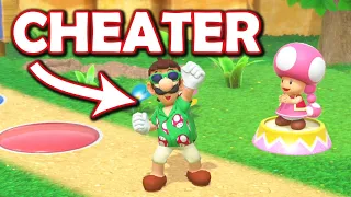 I Made Luigi CHEAT in Mario Party Superstars (vs Master CPUs!!) *Best Items Mod*