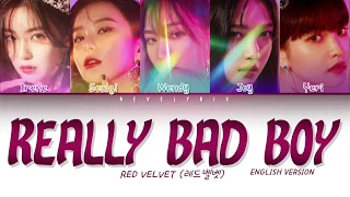 RED VELVET (레드벨벳) - 'REALLY BAD BOY (English Version)' (Color Coded Lyrics)