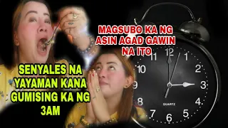 SENYALES NA YAYAMAN KANA GUMISING KA NG 3AM SUMUBO KA AGAD NG ASIN-APPLE PAGUIO1