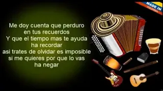 No lo niegues más - Los inquietos del vallenato (Letra) 1080p Full Hd