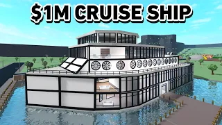 BUILDING A CRUISE SHIP IN BLOXBURG