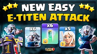 Unstoppable! Th15 ELECTRO TITAN Attack Strategy | Best TH15 Electro Titan Attacks | Clash of Clans