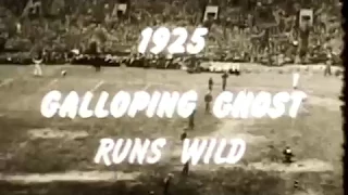 1925 Red Grange "Galloping Ghost" vs Penn