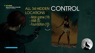 Control - Secrets - 34 Hidden Locations with Ability Points