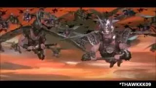 FLASH GORDON - HAWKMEN BATTLE SCENE