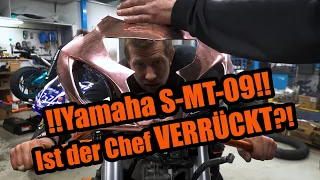 Wir bauen ein NEUES Motorrad! |  Yamaha MT-09 Umbau | Modellankündigung