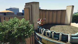 BMX - Glide to Wallride to 360 | GTA V ONLINE