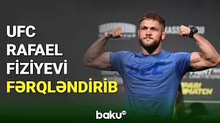 UFC azərbaycanlı döyüşçü Rafael Fiziyevi fərqləndirib - BAKU TV