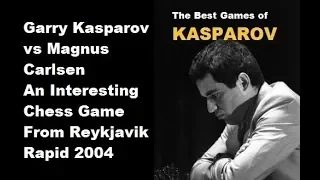 Garry Kasparov vs Magnus Carlsen - Reykjavik (2004) #21