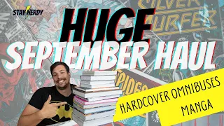 My HUGE September Haul | Manga & Hardcover Omnibuses