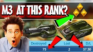 M3 Equipment + 37.5 D/L at First Lieutenant rank!? ~ Tanki Online