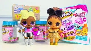 Куклы ЛОЛ Сюрпризы Игрушки #Шопкинс Видео для детей Куклы LOL Surprise Shopkins Happy Places