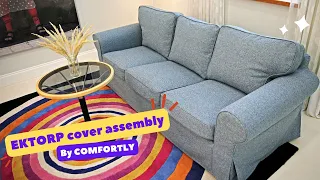 COMFORTLY IKEA Ektorp Hand Made Replacement Covers - Assembly