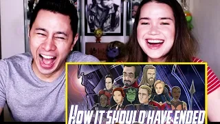 HOW AVENGERS ENDGAME SHOULD HAVE ENDED | Reaction!