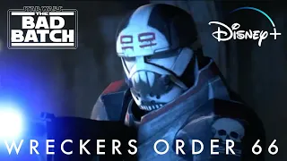 Star Wars The Bad Batch: Wrecker Executes Order 66 | Disney+