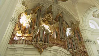 Die historische Gabler-Orgel in der Basilika zu Weingarten