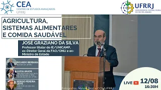 Agricultura, sistemas alimentares e comida saudável – com José Graziano (UNICAMP, ONU, ex-Ministro)