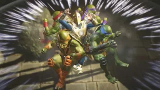 Injustice 2: TMNT Vs Doctor Fate | All Intro/Interaction Dialogues & Clash Quotes + Super Moves