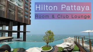 Review Hilton Pattaya Ocean View Room Club Lounge 2023