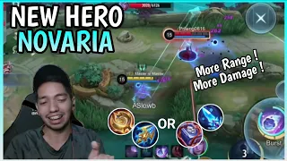 Maximize the Potential of New Hero Novaria | Novaria Gameplay | MLBB