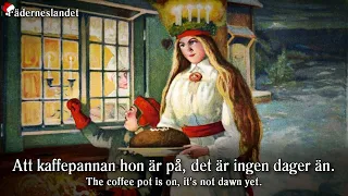 Swedish Holiday Song - "För redeliga män" [English Translation]