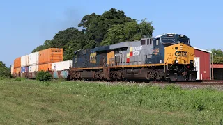 CSXT I008-30 With CSX 1982 “Seaboard System” In the Lead