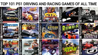 Top 101 Game PS1 Driving Dan Racing Terbaik Sepanjang Masa | Game PS1 Terbaik | Emulator PS1