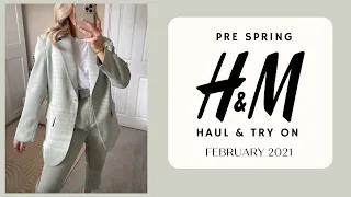 NEW IN H&M HAUL| PRE SPRING| FEBRUARY 2021| Katie Peake
