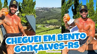 🔴GUSTTAVO LIMA CHEGA EM BENTO GONÇALVES-RS E MOSTRA PLANTAÇÃO DE UVA😳