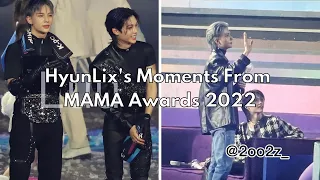 HyunLix's Moments From MAMA Awards 2022