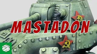 How To Paint A Soviet Mastadon Heavy Walker