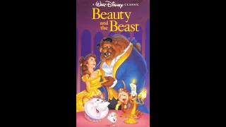 Opening and Closing to Beauty and the Beast VHS (1992, Version 3)