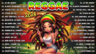 REGGAE SONGS PLAYLIST 2024 - NEW BEST REGGAE MUSIC MIX 2024 - RELAXING ROAD TRIP REGGAE SONGS