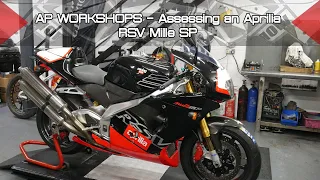 AP Workshops - Assessing an Aprilia RSVR Mille SP - Time to Nerd Out !