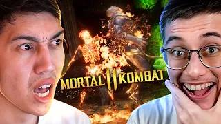 Spin The Wheel EVERY MATCH for a CHALLENGE... - Mortal Kombat 11​ vs @MikeTrollinski