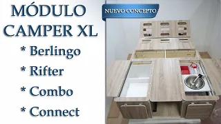 CAMPER XL Module New Concept 🚐. Camperization of vans
