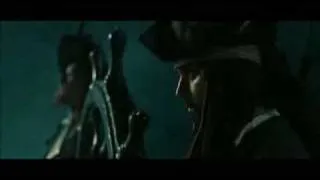 Pirates of the caribbean At Worlds End deleted Scene Jack and Barbossa