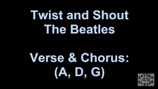 Twist and Shout - The Beatles - Lyrics - Chords