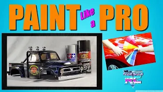 Paint your RC like a PRO! - How to use Autobody Paint for a RAD RC Paint Job!