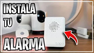 🔴 Hago una ALARMA con Sensores y Cámaras de TP-Link Tapo - Tapo C225, T100, T110, H100 y C500