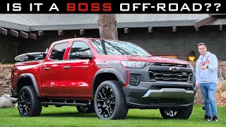 Does the NEW 2023 Chevy Colorado Trail Boss DOMINATE Off-Road for Under $40,000??