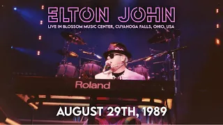 Elton John - Live in Cuyahoga Falls (August 29th, 1989)