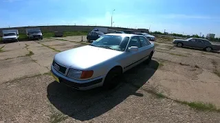 1992 Audi 100 2.3L (133) Тест-Драйв.